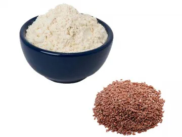 Flax protein powder