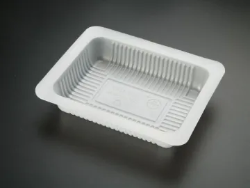 Disposable Food Container with Film Sealing