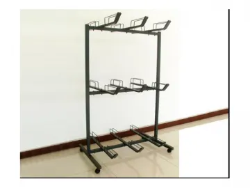 Bicycle Display Shelving Rack