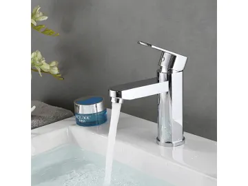 Single handle basin faucet in chrome polished finish  SW-BFS008(1)