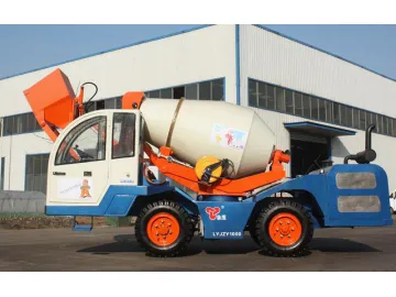 1m³ Self-Loading Concrete Mixer, LYJZY1000