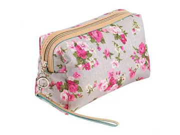 CBB2182-1 Canvas Portable Makeup Bag