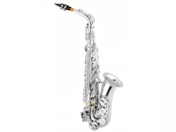 Nickel Alto Saxophone