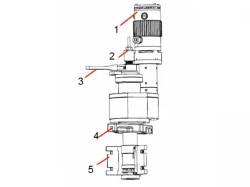 ID Mount Pneumatic/Electric Pipe Beveling Machine