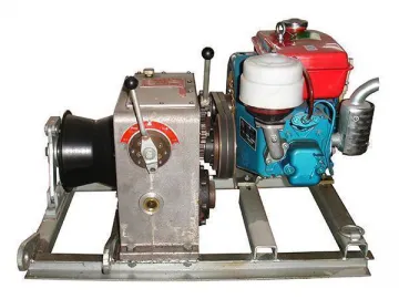 Diesel Engine Powered Winch