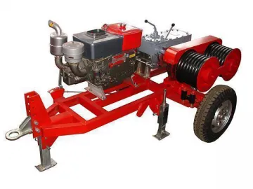 Five Ton Dual Bull Wheel Powered Winch