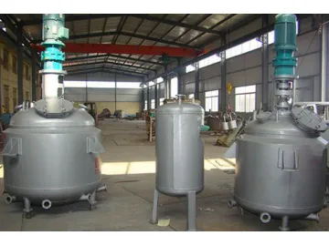 Jacketed Reactor  (Electric Thermal Fluid Heating)