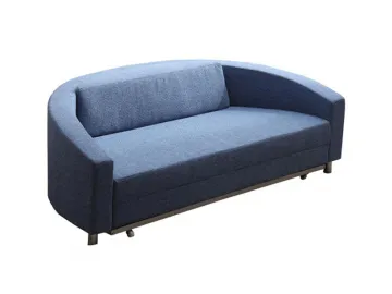 Round Fabric Sleeper Sofa