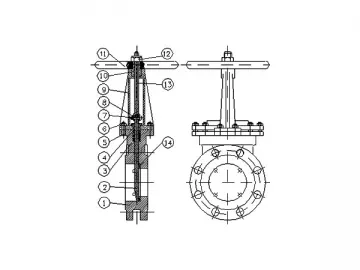 SHC-1H Knife Gate Valve