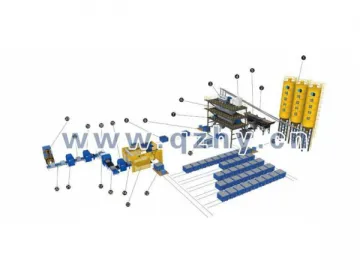 Insulated Foam Concrete Block Production Line