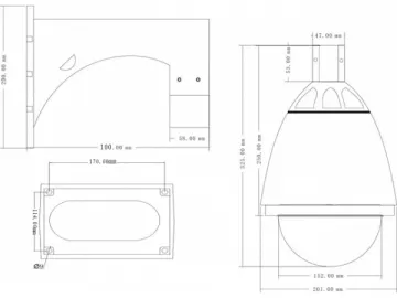 86H-22 High Speed Dome Camera