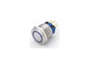 BS-25 Vandal Proof Switch, Illuminated Button Switch