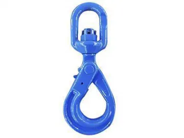 Alloy Swivel Self Locking Hook