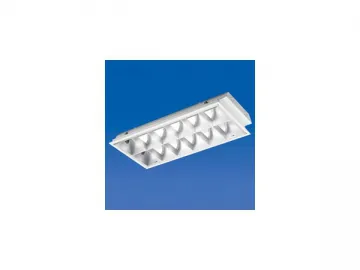 T5 Grille Fluorescent Light Fixture