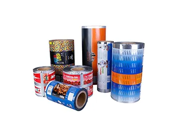 Printed Plastic Film Roll