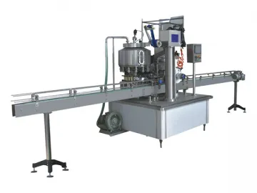 Plastic Bottle Filling and Aluminum Foil Sealing Machine