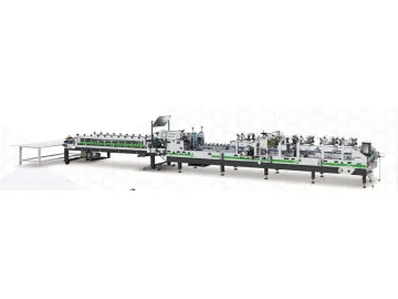 High Speed Carton Box Folding and Gluing Machine, HZH-FB