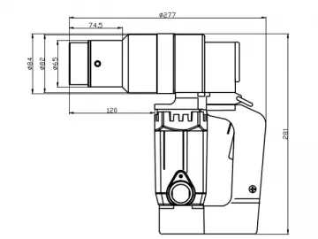 Electric Shear Wrench SAL-24E