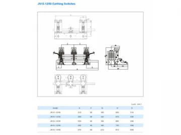 Earthing Switch (JN15 Indoor High Voltage Earthing Switch)