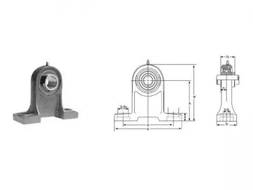 Pedestal Base Pillow Block Units