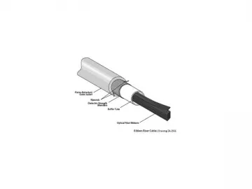 100Ω 24AWG UTP CAT1 Plenum Cable