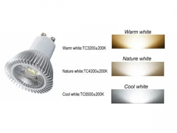 B18 5W COB GU10 LED Spotlight