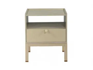 Beech Wood Bedside Table