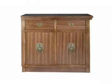 Walnut Wood Service Counter