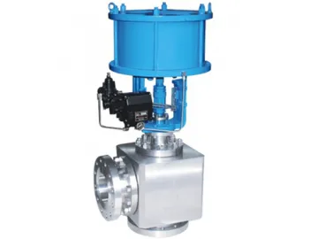 Slurry Letdown And Vent Angle Control Valves  Video