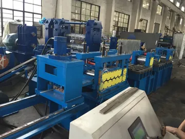 Flat Bar Straightening and Cutting Machine